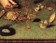 MASSYS, Quentin The Moneylender and his Wife (detail) sg Spain oil painting reproduction